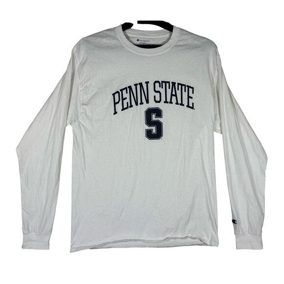 Champion Penn State T-shirt White/Blue Size L - Picture 1 of 12